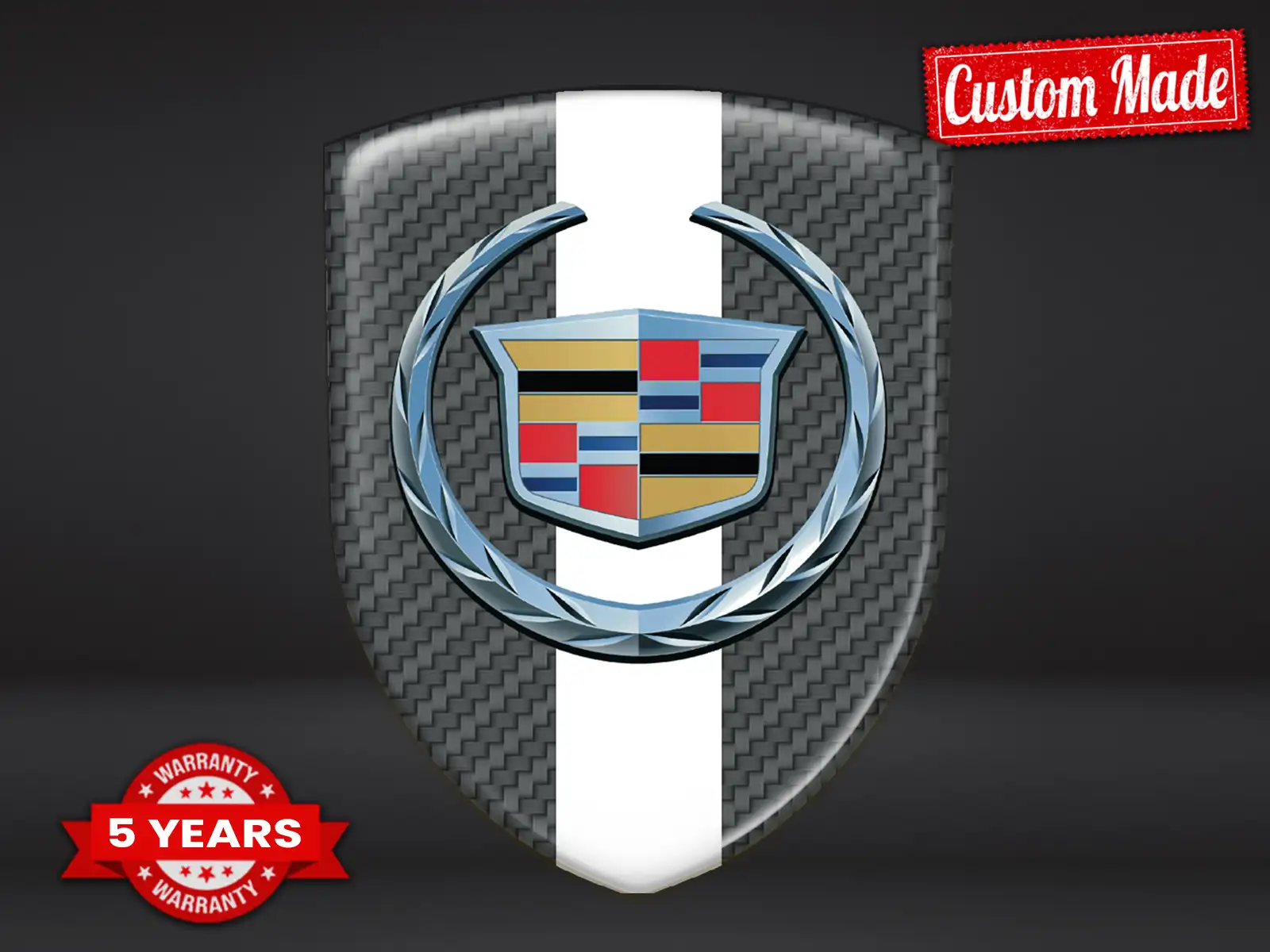 Cadillac Stickerdruck Racing Luxus Professionell ST